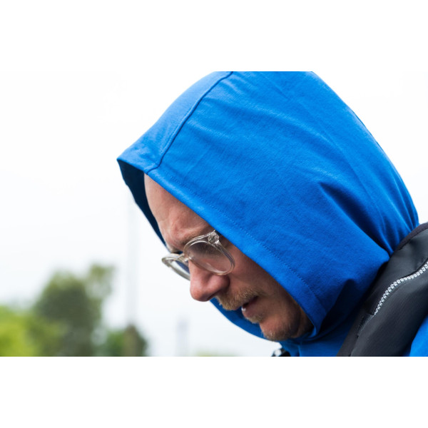 Džemperis su Gobtuvu Blue Hooded T