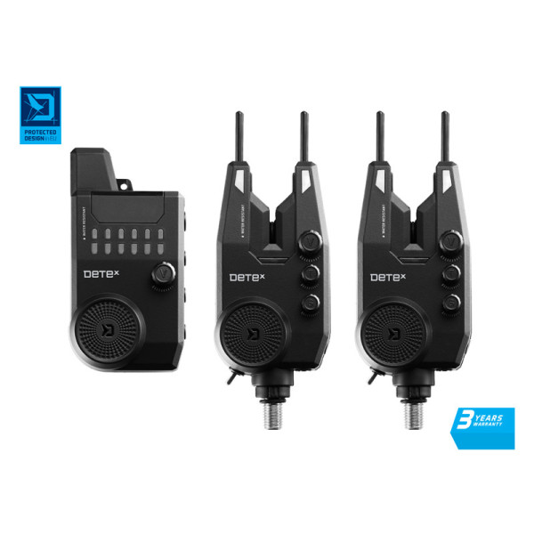 Set of bite alarms Delphin DETEX 4+1