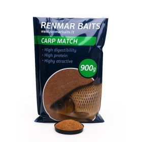 Renmar Baits Sausas jaukas Carp Match 900 g