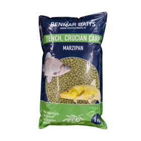 Renmar Baits Peletės MARZIPAN (LYNUI IR KAROSUI) 1 kg 5 mm
