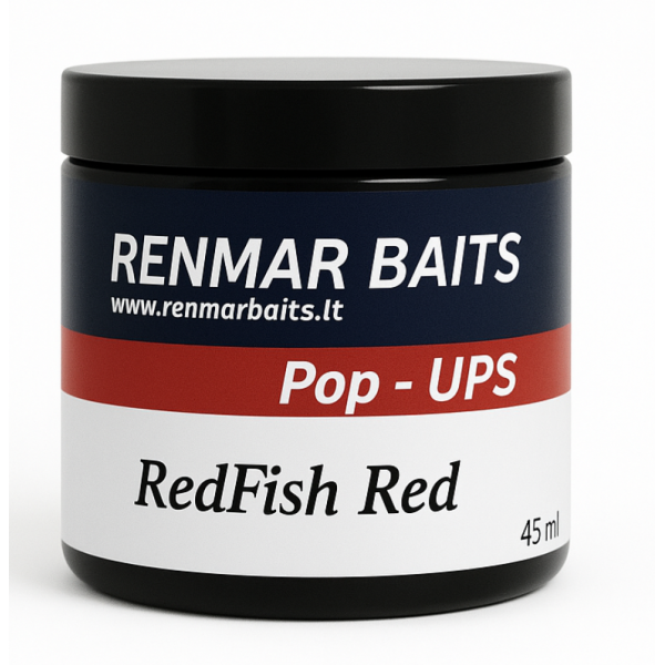 Renmar Baits Pop Up Red Fish red 16mm
