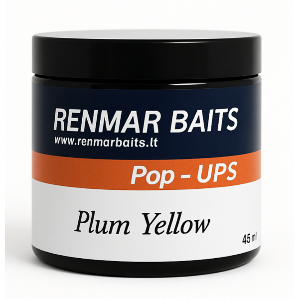 Renmar Baits Pop Up Plum yellow 16 mm
