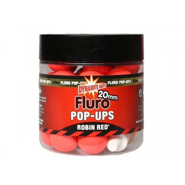 Plaukiantys Boiliai Dynamite Robin Red Fluro Pop-Ups