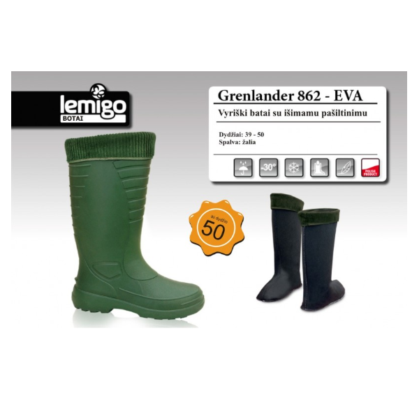 Lemigo Batai Grenlanders 862