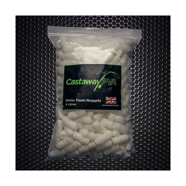 Tirpstantys Putplasčiukai CASTAWAY PVA White Nuggets