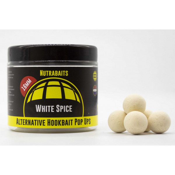 Peldošie katli Nutrabaits White Spice Pop-Ups