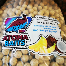 Boiliai ATOMA BAITS Coco & Banana