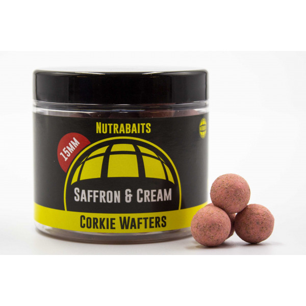 Балансирующие бойлы Nutrabaits Saffron & Cream Wafters