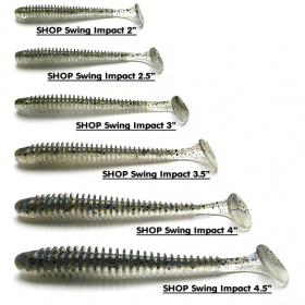 KEITECH Swing Impact 2 "12шт 417 Gold Flash Minnow