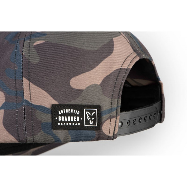 Kepurė Fox Camo Flat peak College Snapback