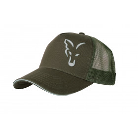 Czapka z daszkiem Fox Zielono-srebrna czapka typu trucker