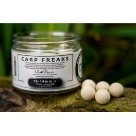 Plaukiantys Boiliai CCMOORE Carp Freaks CF1 White Pop Ups