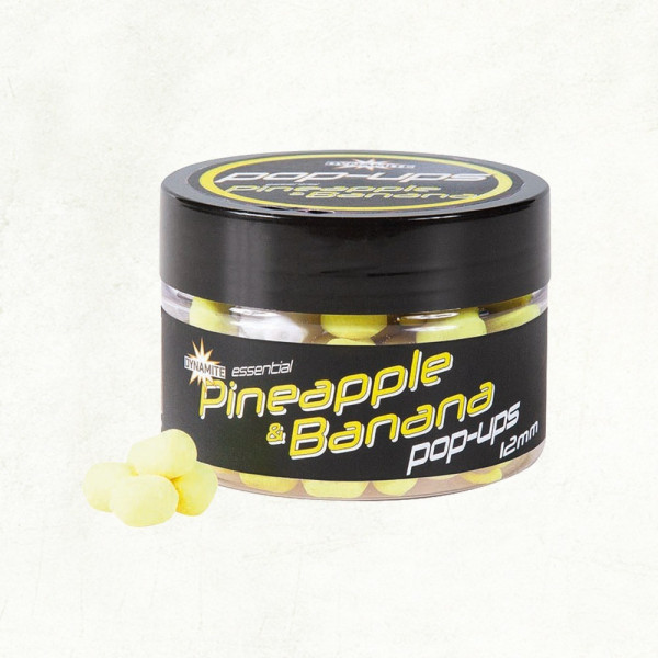 Plaukiantys Boiliai Dynamite Pineapple & Banana Fluro Pop-ups
