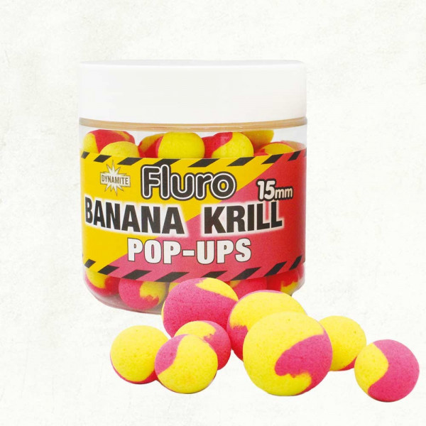 Peldošie katli Dynamite divu toņu Fluro's Banana & Krill