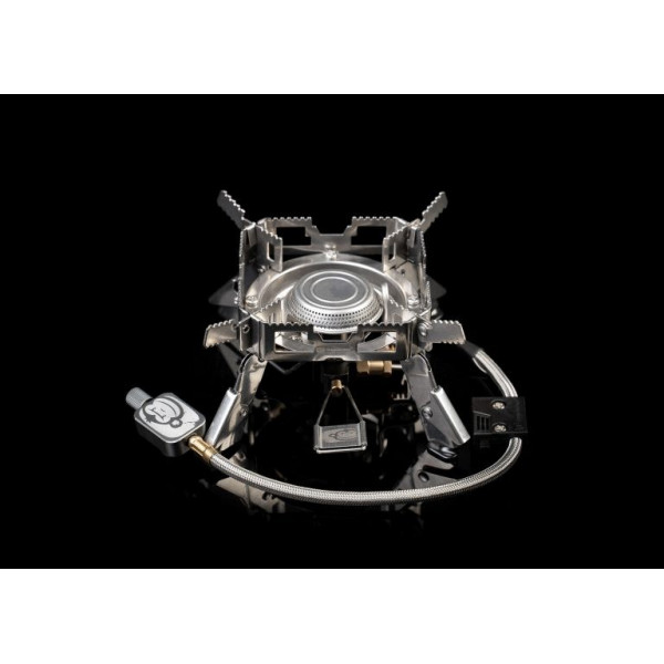 Dviguba Viryklė RidgeMonkey Quad Connect Stove Pro Full Kit